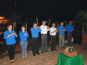 Đồng Phú: Long trọng tổ chức Lễ thắp nến tri ân các anh hùng liệt sỹ.