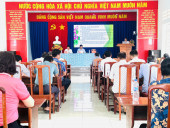 Đảng ủy xã Tân Tiến sơ kết công tác đảng 6 tháng đầu năm