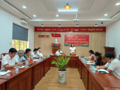 Chi bộ Ban Dân vận sinh hoạt chính trị “Giữ trọn lời thề đảng viên”