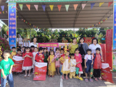 Chương trình “Tết sum vầy và Tiệc Buffet” tại trường MN Tân Phú