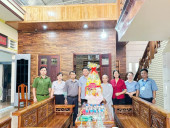 Lãnh đạo Huyện Đồng Phú và xã Thuận Lợi chúc mừng đại lễ phật đản năm 2025