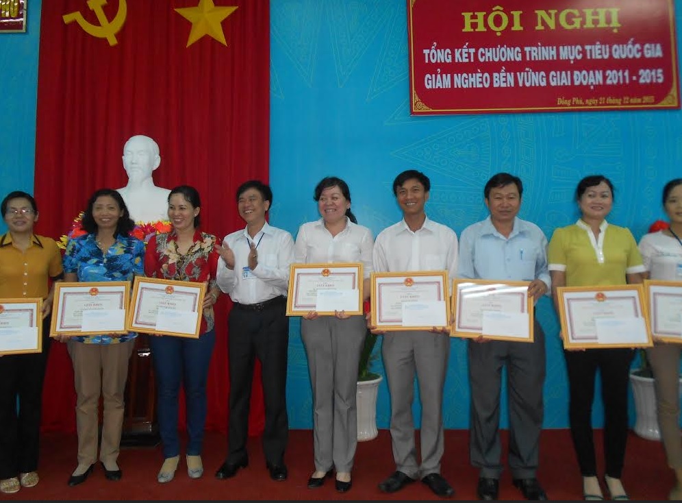 Đồng Phú tổng kết chương trình mục tiêu quốc gia  giảm nghèo bền vững giai đoàn 2011-2015