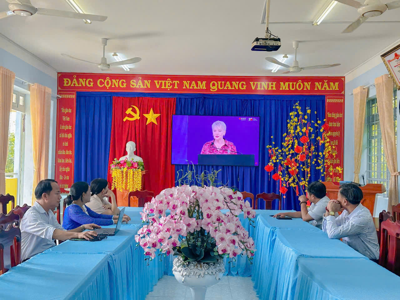 Điểm cầu Trường TH&THCS Tân Lợi, Đồng Phú